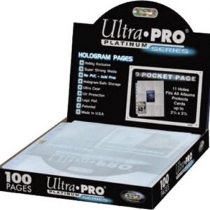 Plastficka 9-P Ultra Pro 100-pack