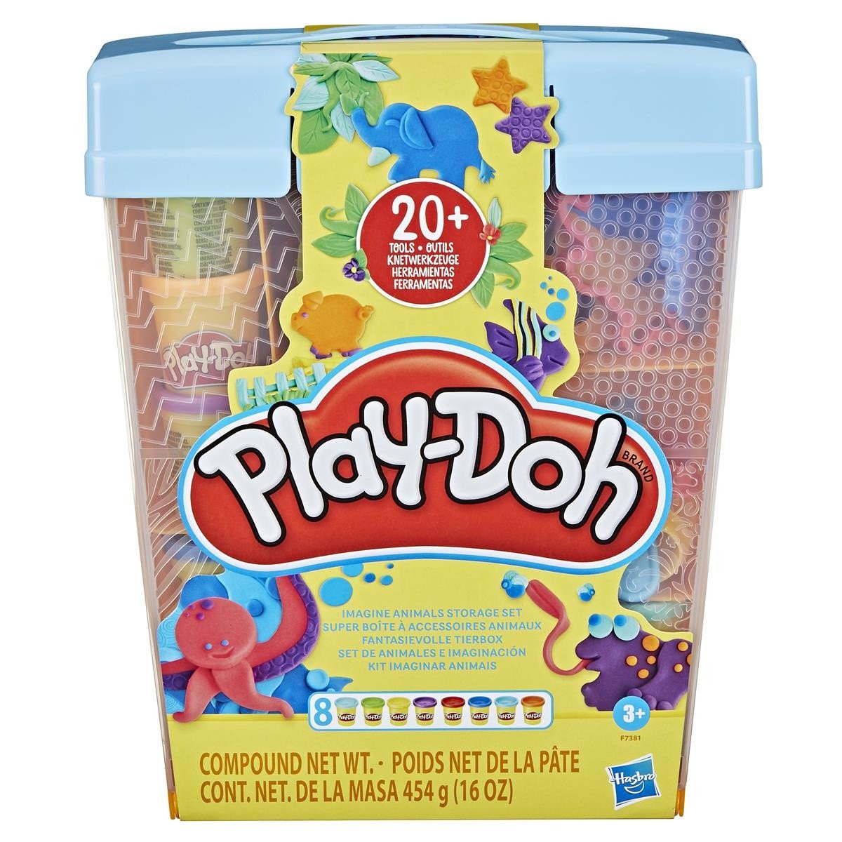 Play-Doh Fantasia eläin säilytyslaatikolla