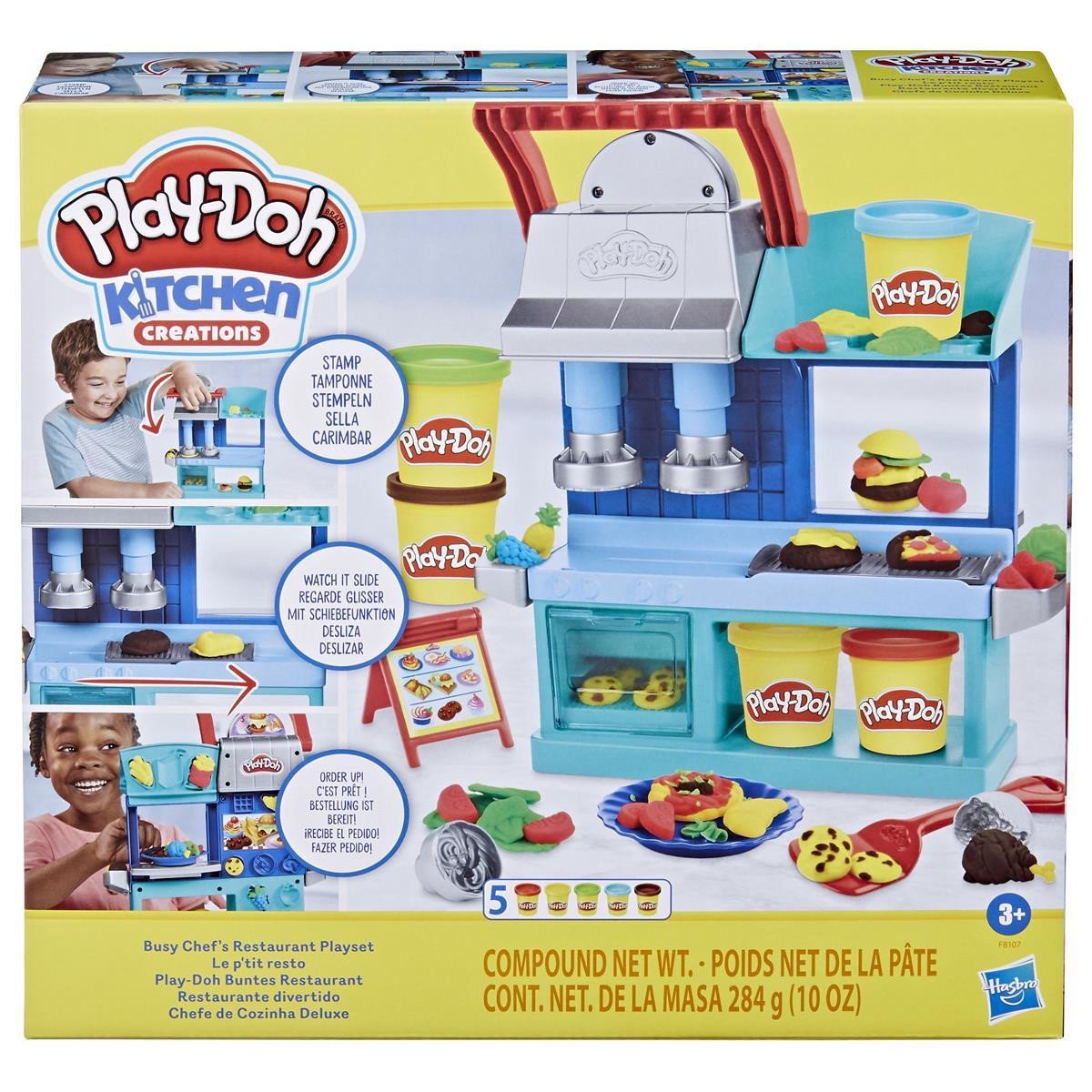 Play-Doh Kitchen Creations Playset Busy Chefs Restaurant