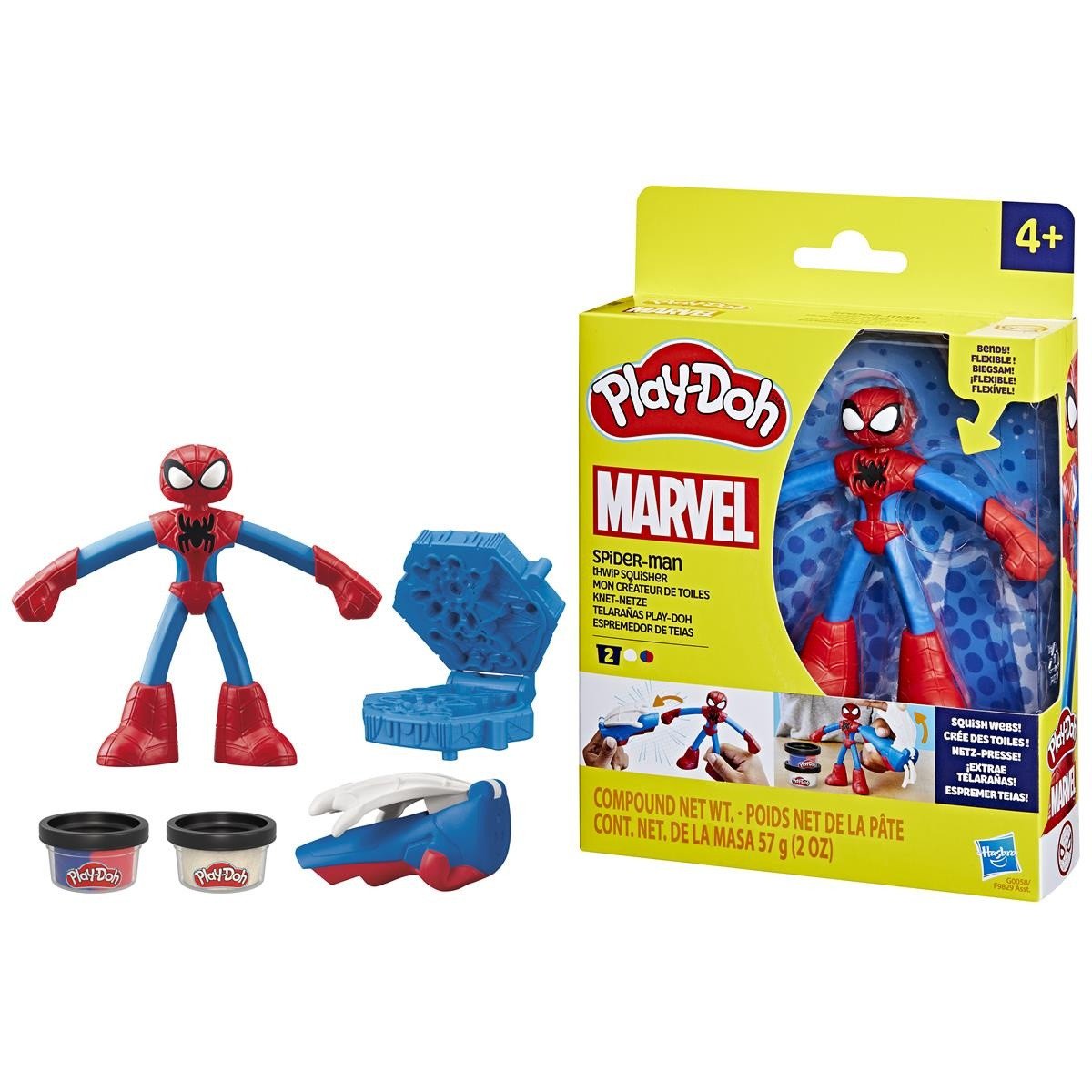 Play-Doh Marvel Spiderman Thwip Squisher