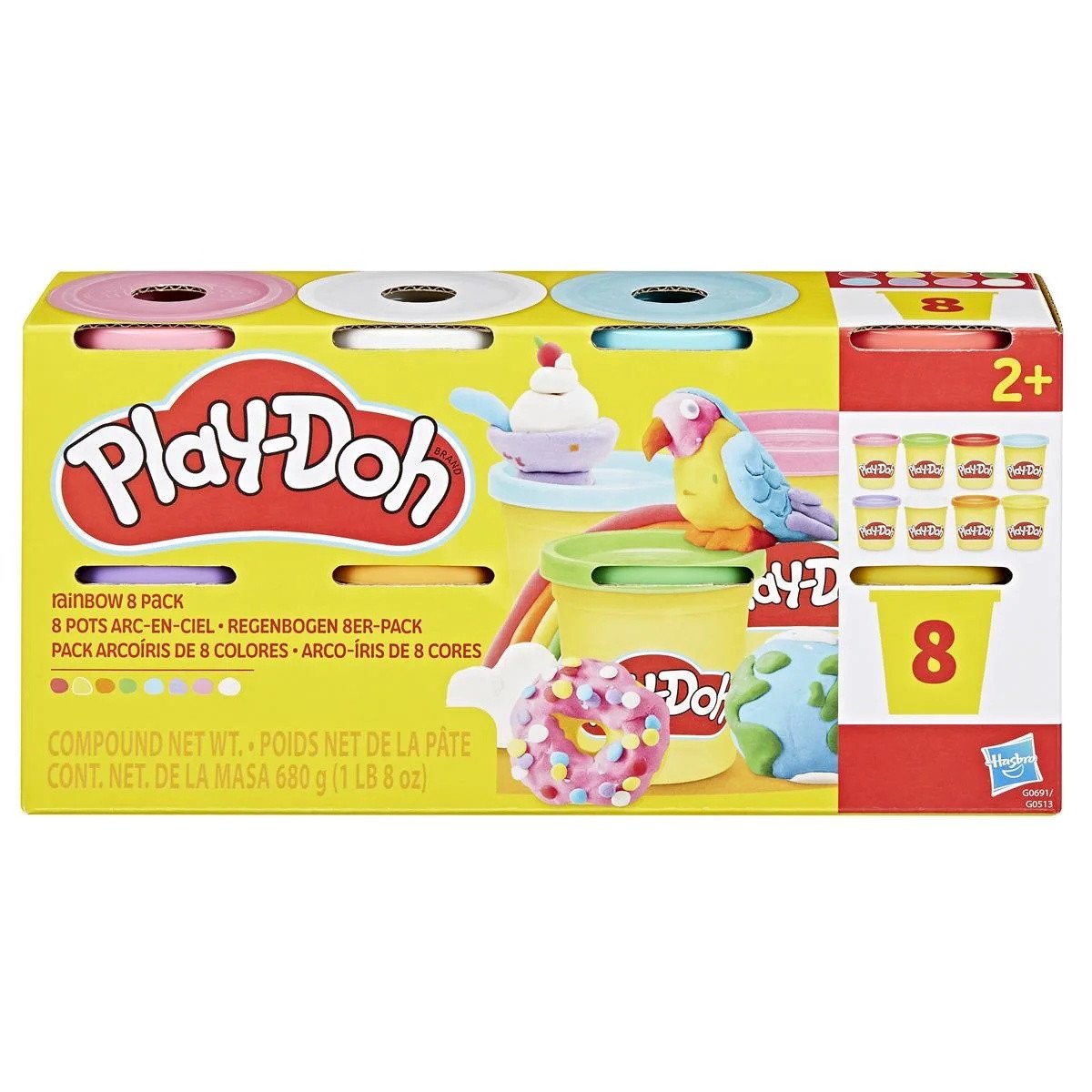 Play-Doh Rainbow 8-p
