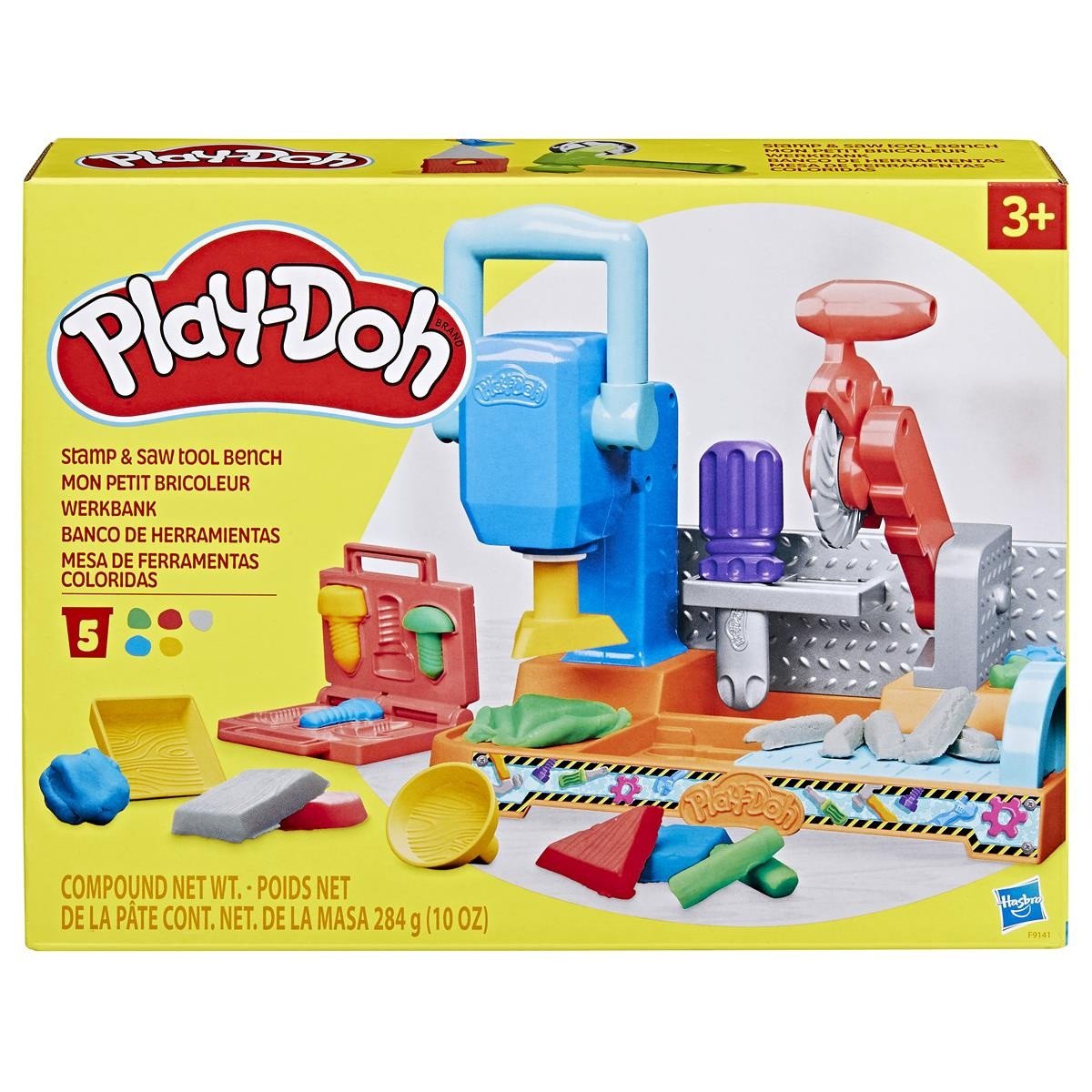 Play-Doh Stamp & Saw Tool Bench Lelusarja