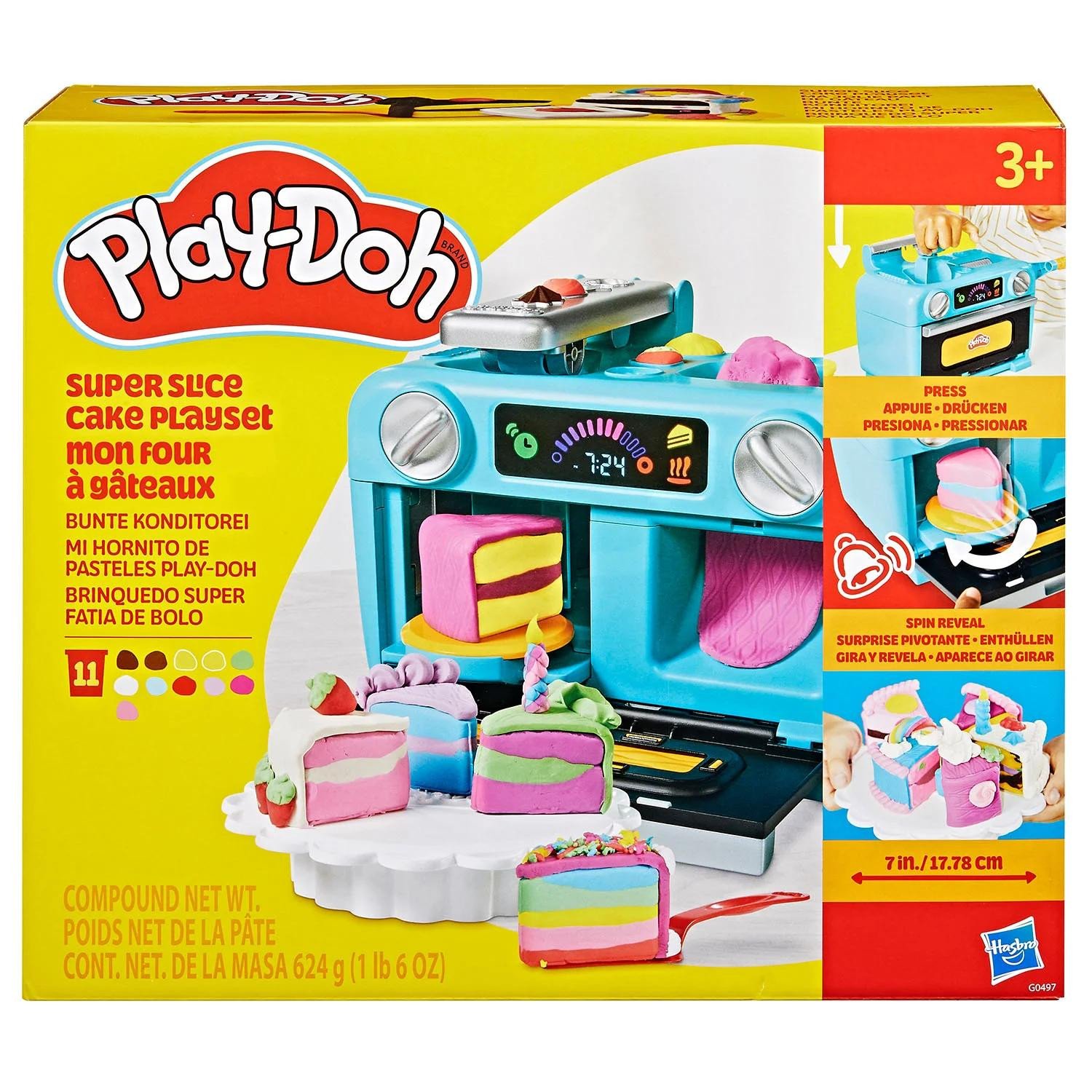Play-Doh Super Super Slice Cake Leikkisetti