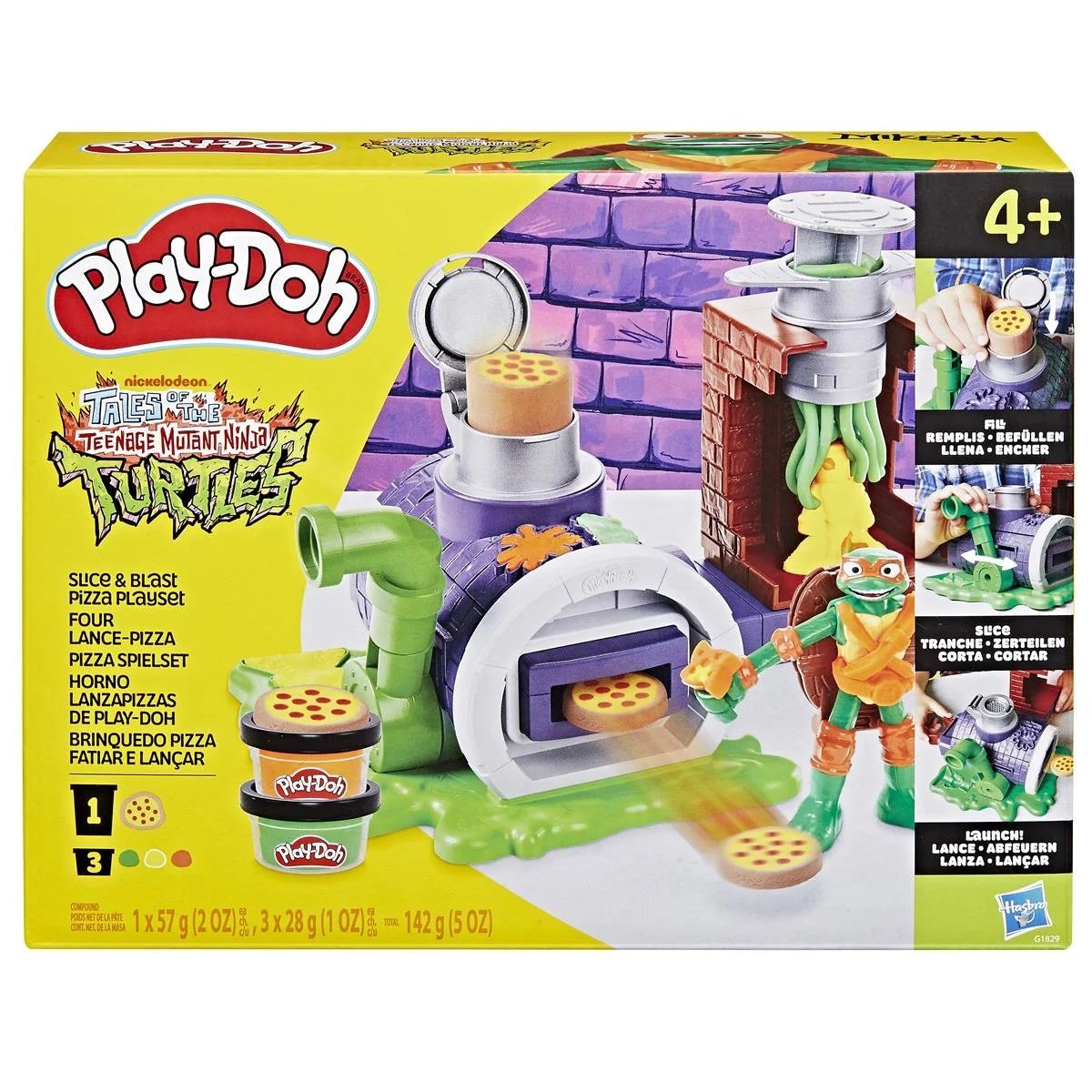 Play-Doh Turtles Slice & Blast Pizza
