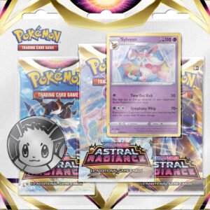 Pokemon 3-pack Astral Radiance SWSH10 Sylveon : Model - Sylveon