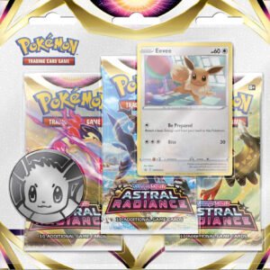 Pokemon 3-pack Astral Radiance SWSH10 Sylveon : Model - Eevee