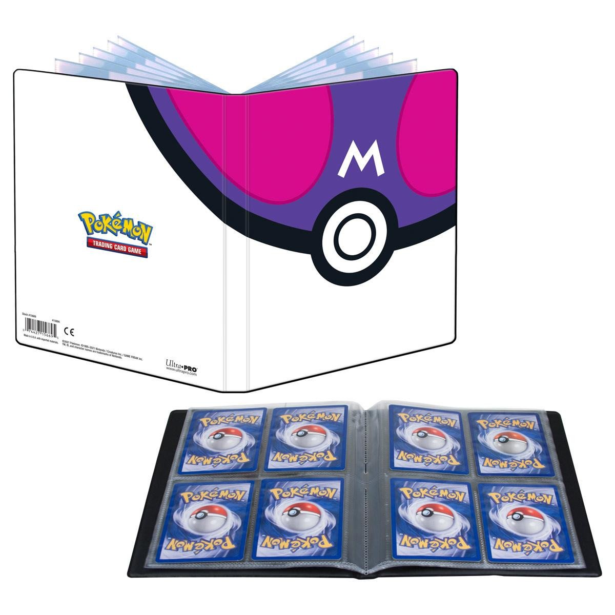 Pokemon 4-Pocket Portfolio Master Ball 415994