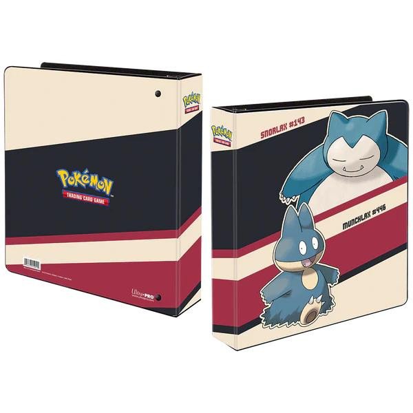 Pokemon Album Snorlax & Munchlax incl. collector pockets Ultra Pro