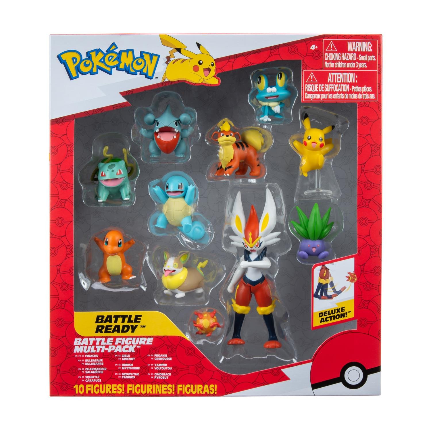 Pokemon Battle Figure Multi-Pack 10 kpl