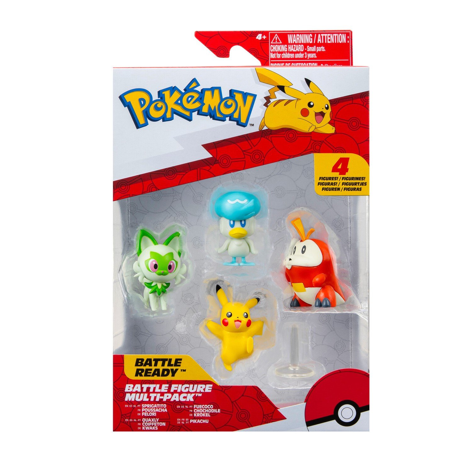 Pokemon Battle Figure Multi Pack 4-p PKW3402