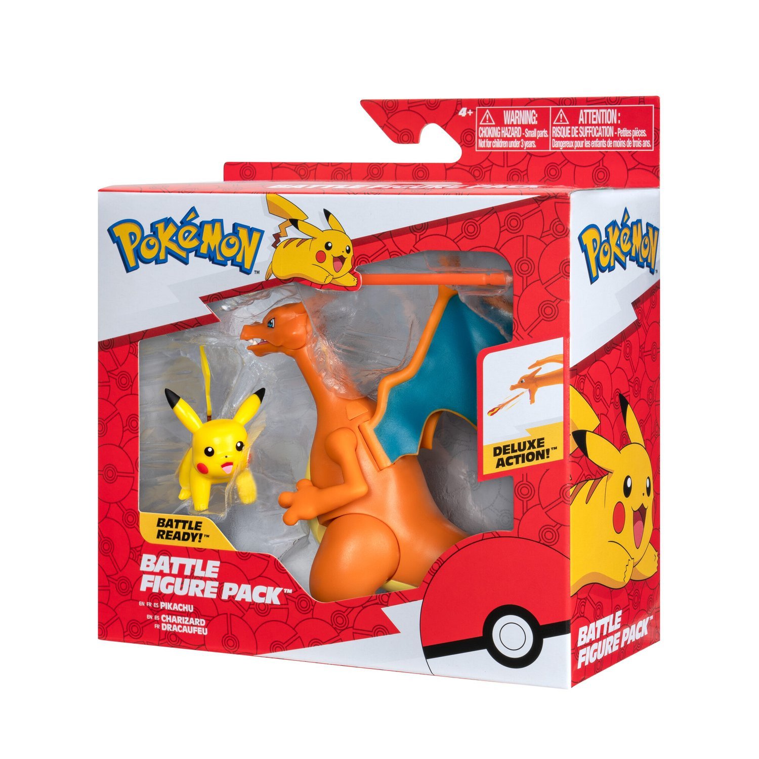Pokemon Battle Figure Pack Charizard ja Pikachu