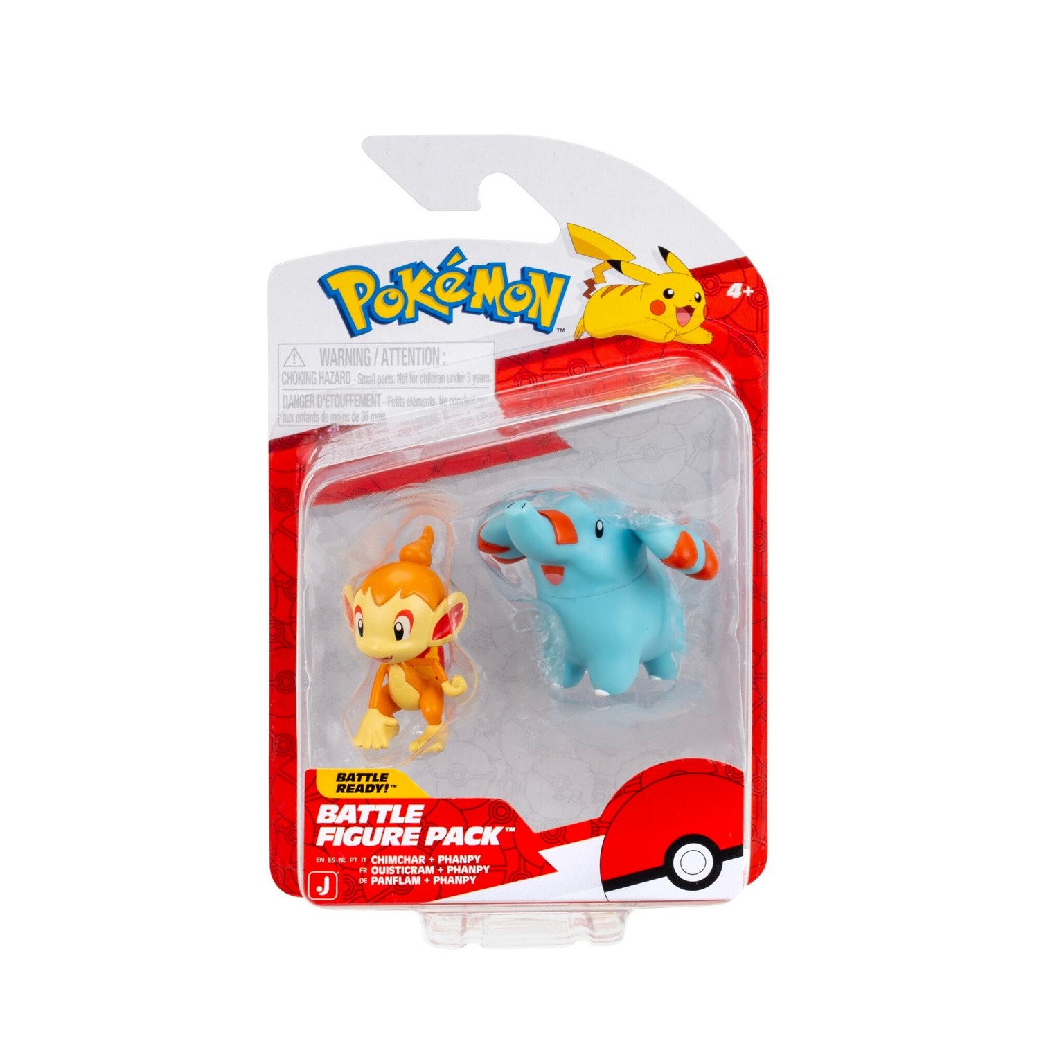 Pokemon Battle Figure Pack Chimchar + Phanpy