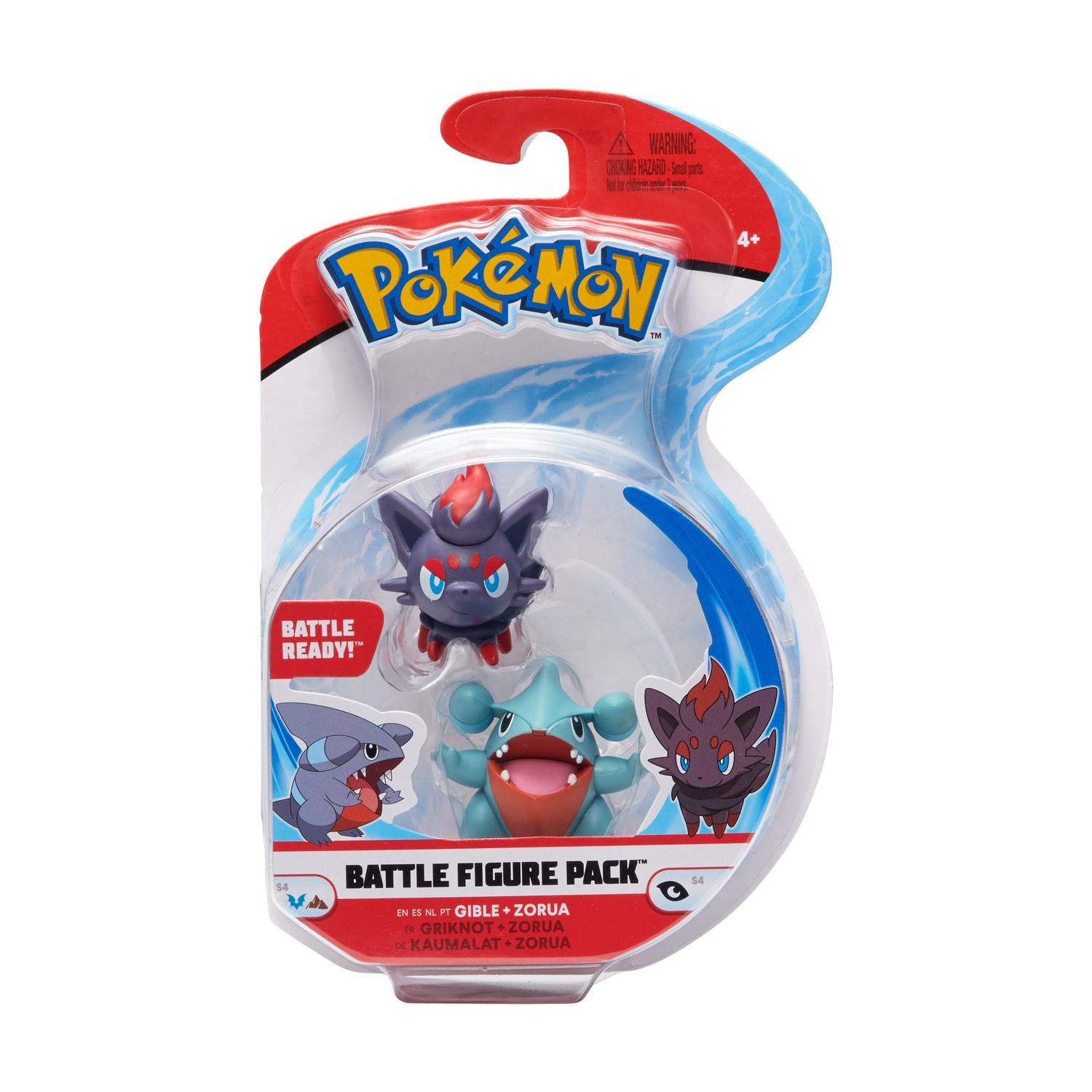 Pokemon Battle Figure pack Gible and Zorua