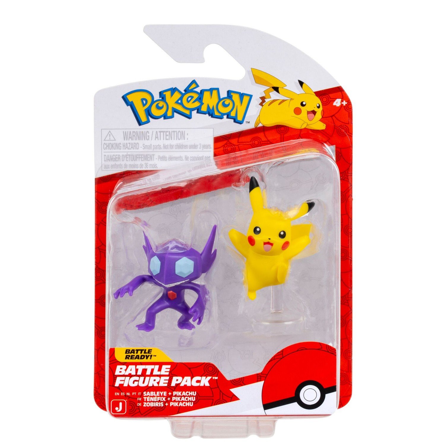 Pokemon Battle Figure Pack Sableye + Pikachu