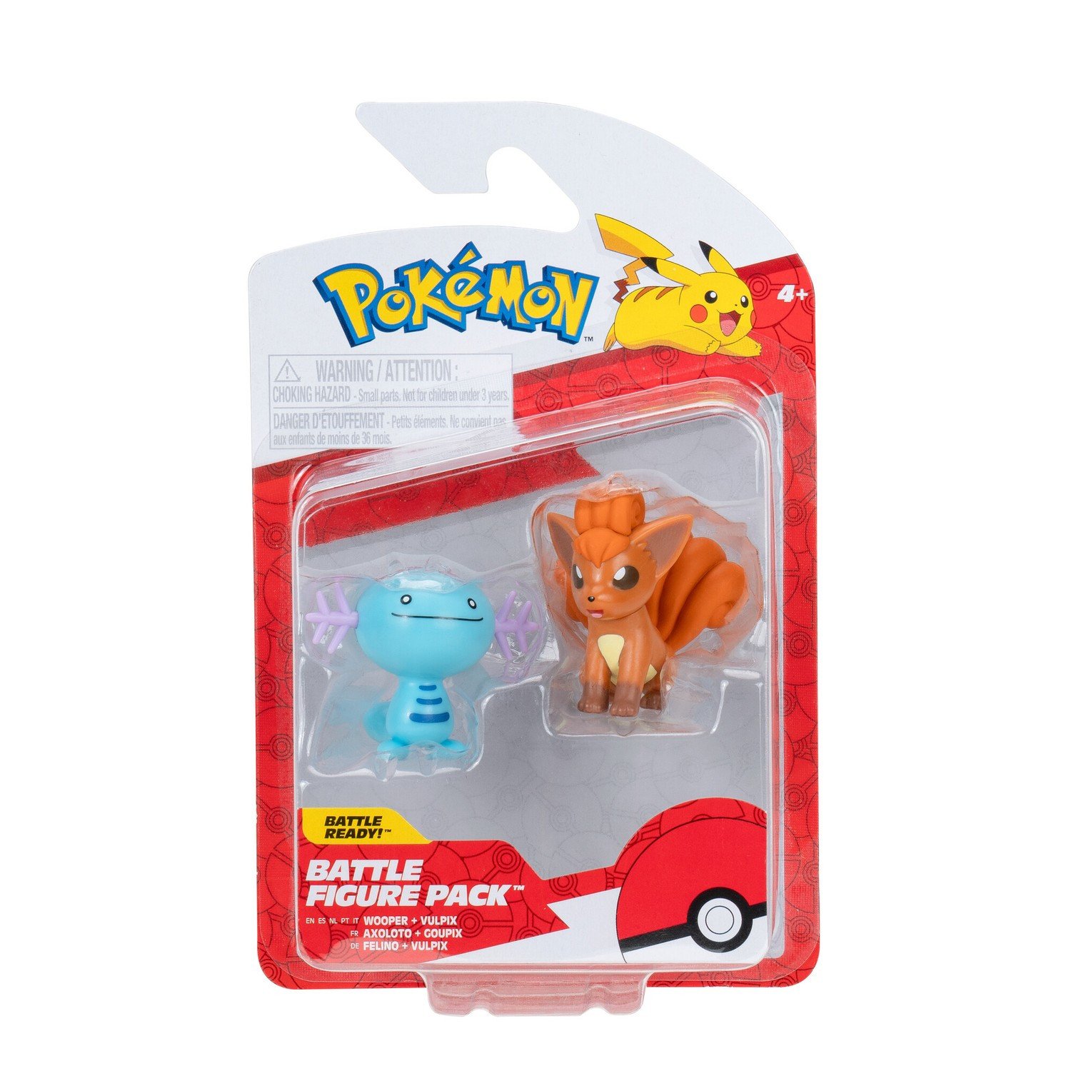 Pokemon Battle Figure Pack Wooper + Vulpix