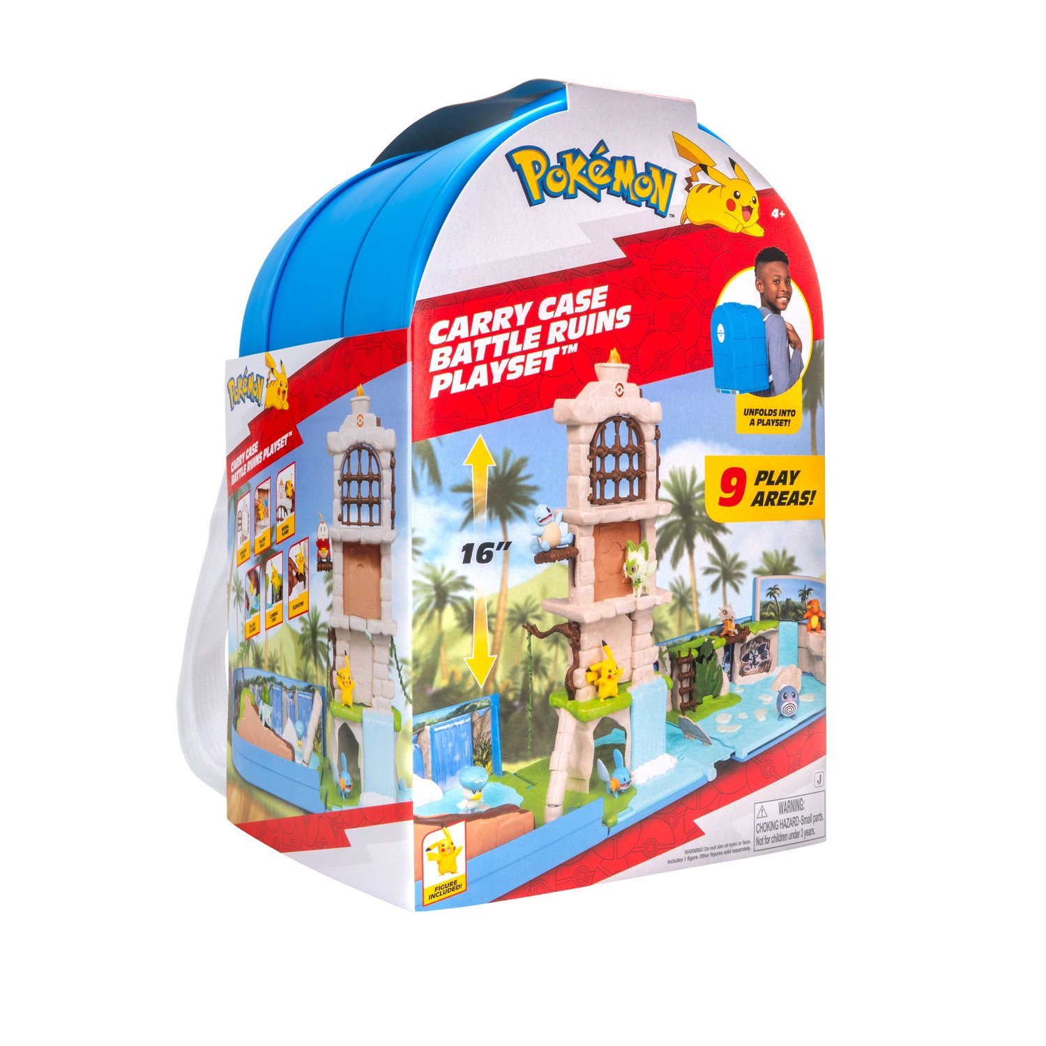 Pokemon Carry Case Battle Ruins Playset