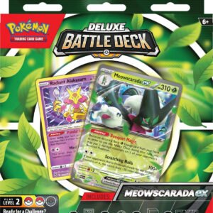 Pokemon Deluxe Battle Deck ex Quaquaval : Model - Meowscarada