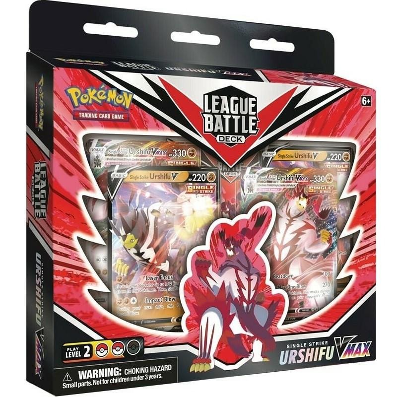 Pokemon League Battle Deck Rapid Strike Urshifu VMax : Model -  Single Strike Urshifu