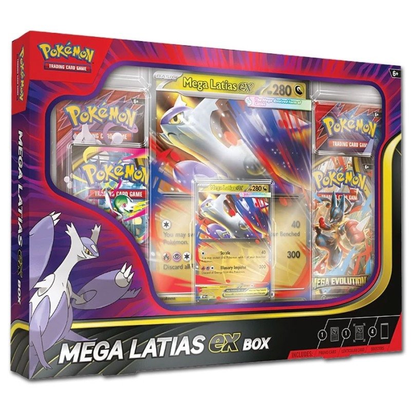 Pokemon Mega Latias ex Box (enintään 2 asiakasta kohden)