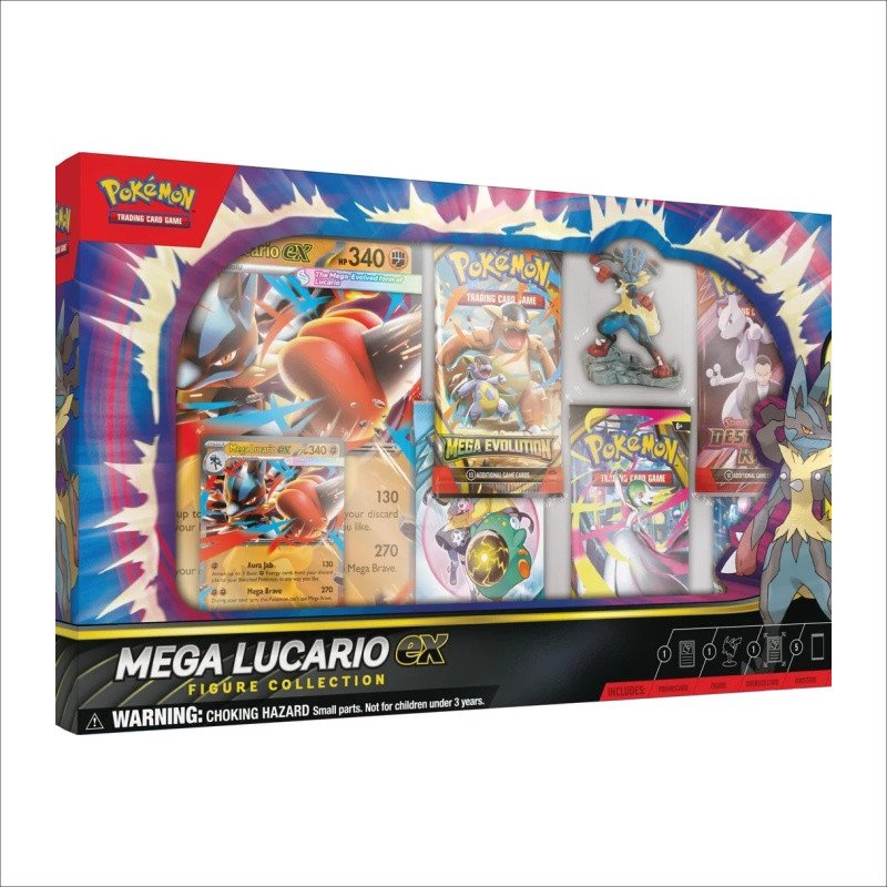 Pokemon Mega Lucario ex Figure Collection Box