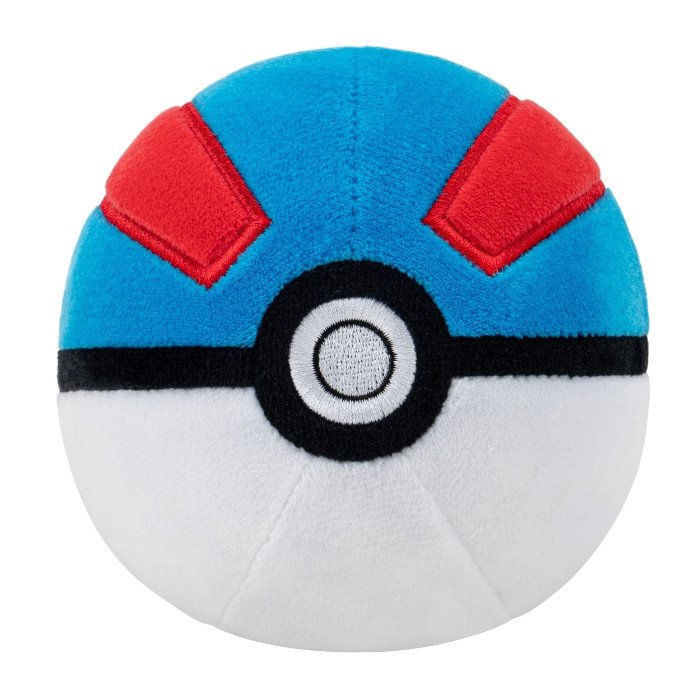 Pokemon Pehmo Pokeball 10cm Great Ball