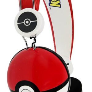 Pokemon Pokeball Tween Dome Stereo Headphones