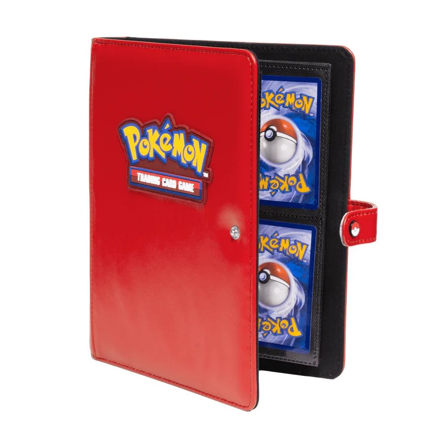 Pokemon Premium Snap Binder 4-Pocket Punainen
