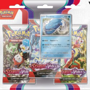 Pokemon Scarlet & Violet 3-pack Blister Dondozo : Model - Dondozo