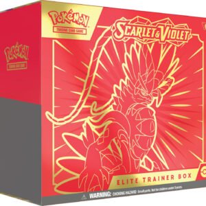 Pokemon Scarlet & Violet Elite Trainer Box Red Koraidon : Color - Red