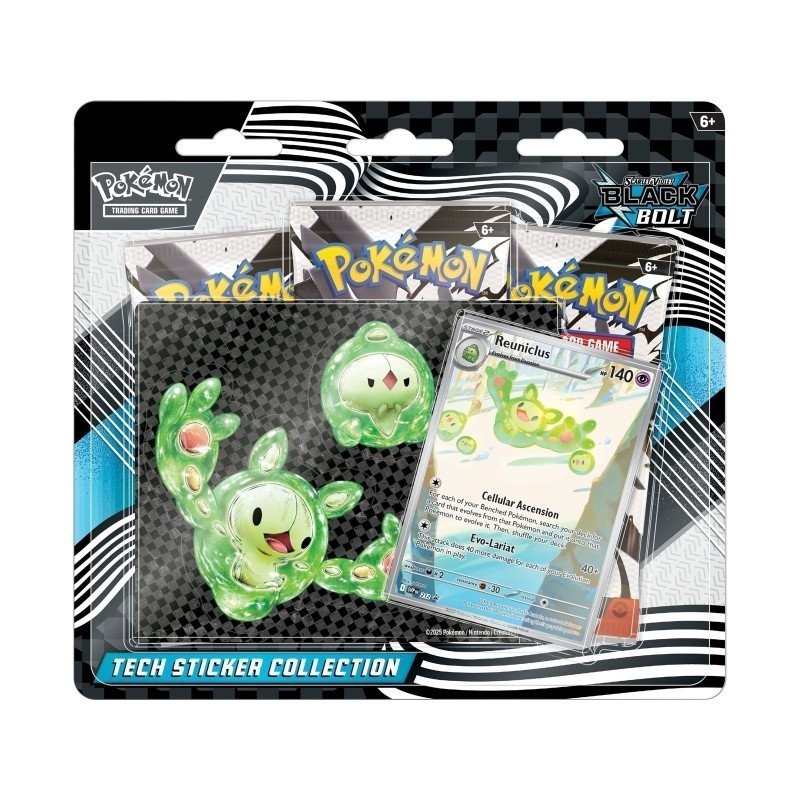 Pokemon Sticker Collection Scarlet & Violet 10.5 Black Bolt (max 2 kpl/asiakas)