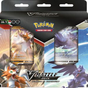 Pokemon V Battle Deck Bundle Lycanroc vs Corviknight