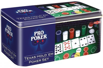 Pokerisetti Texas Hold´em peltirasiassa (SE/FI/DK/NO/EN)