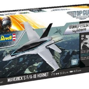 Revell Top Gun F/A-18 Hornet 1:72 Easy-Click Mallinrakennussarja