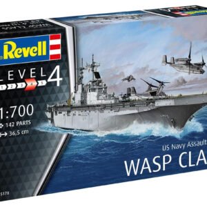 Revell US Navy Assault Carrier Wasp Class 1:700 Mallinrakennussarja