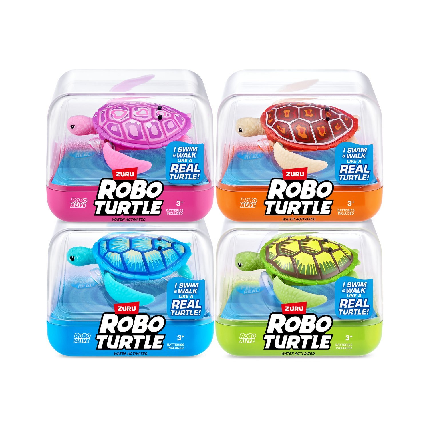 RoboAlive Robo Turtle : Color - LightBlue