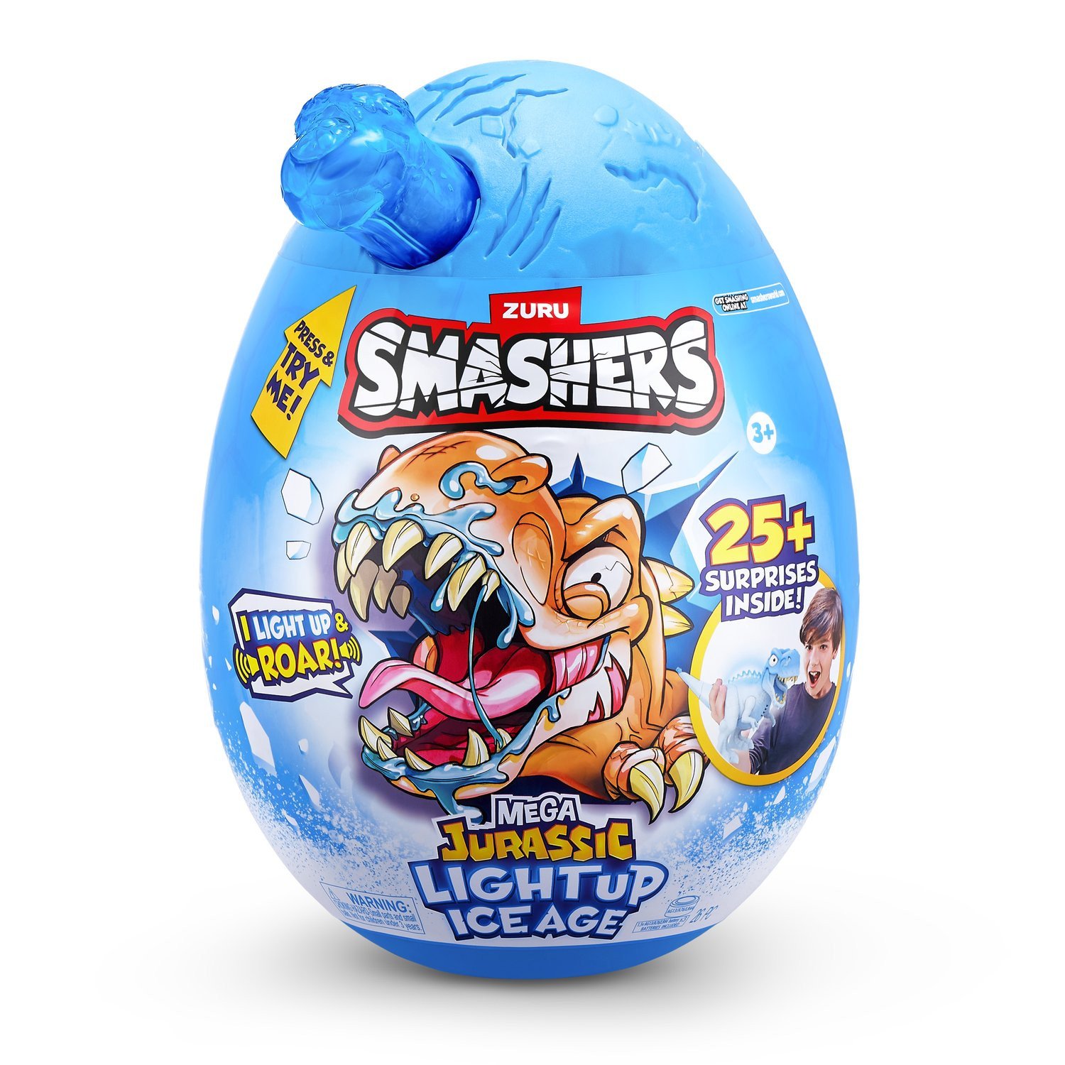 Smashers Mega Jurassic Light Up Ice Age