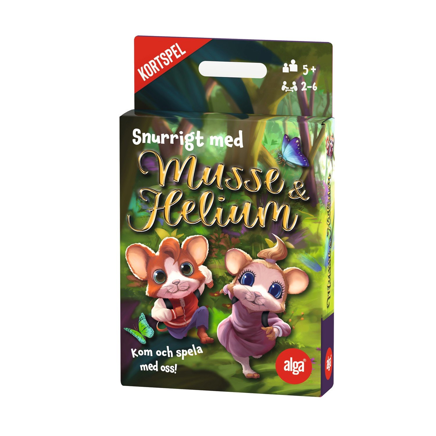Snurrigt med Musse & Helium Kortspel SE