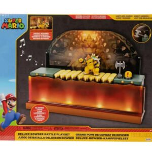 Super Mario Deluxe Bowser Battle Playset