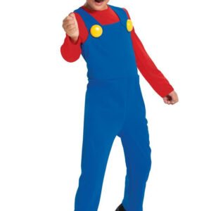 Super Mario Dress-up clothes S 4-6 years : Model - M 7-8 år