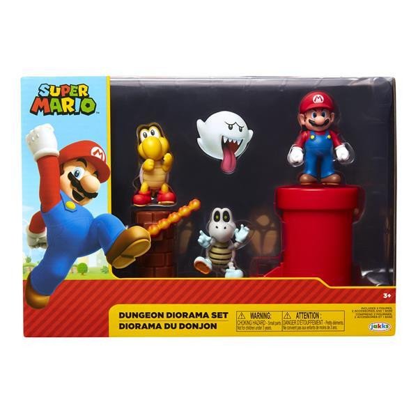 Super Mario Dungeon Diorama Play Set
