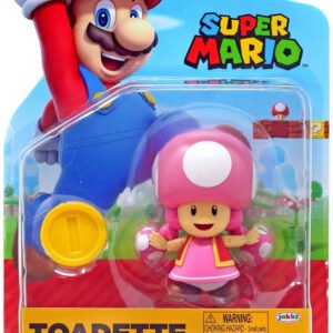 Super Mario Figur 10cm Toadette with Coin