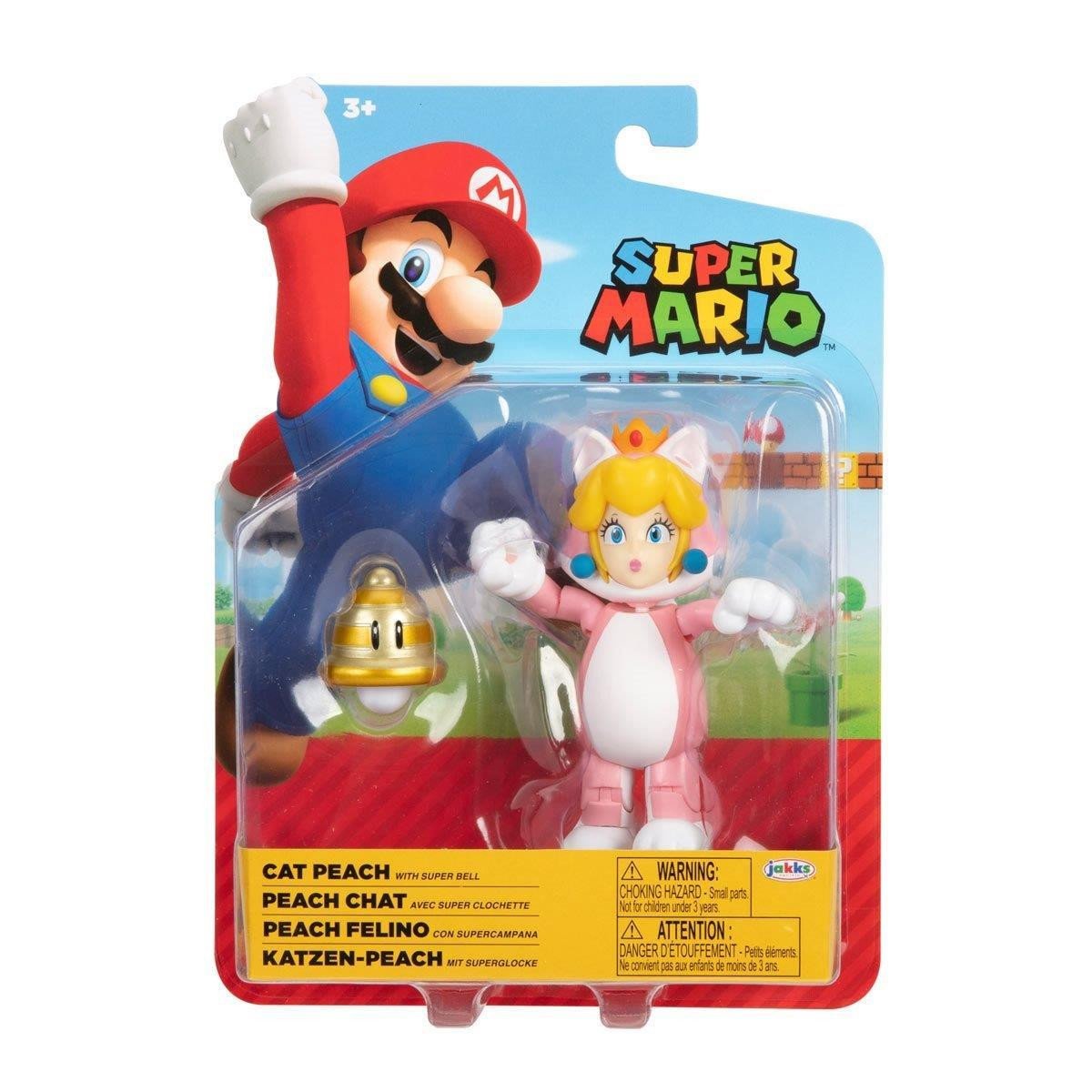 Super Mario Figure 10cm Cat Peach