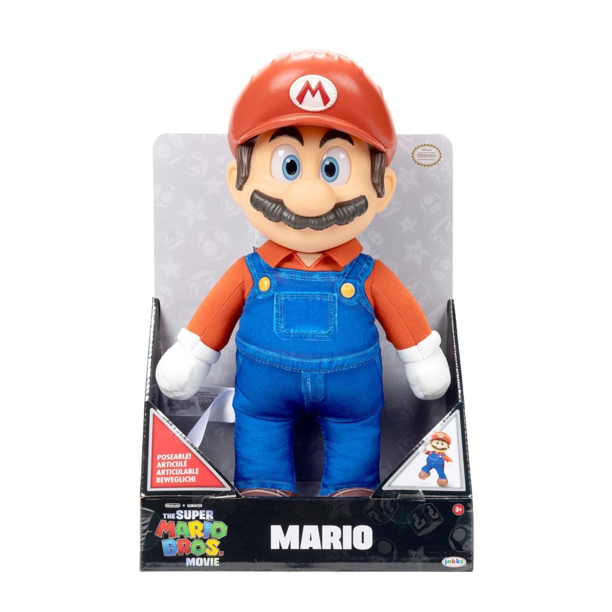 Super Mario Movie Posable Plush 35cm