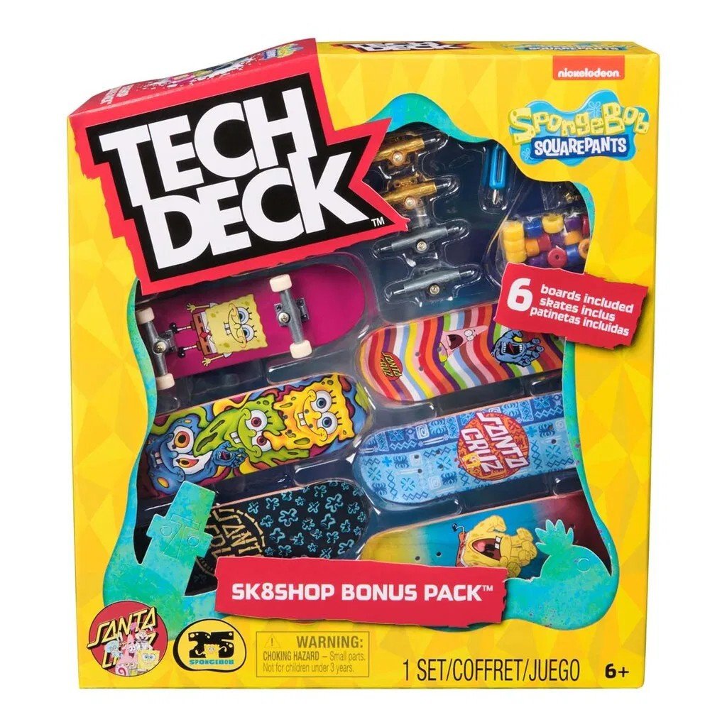 Tech Deck SK8SHOP Bonus pack SpongeBob