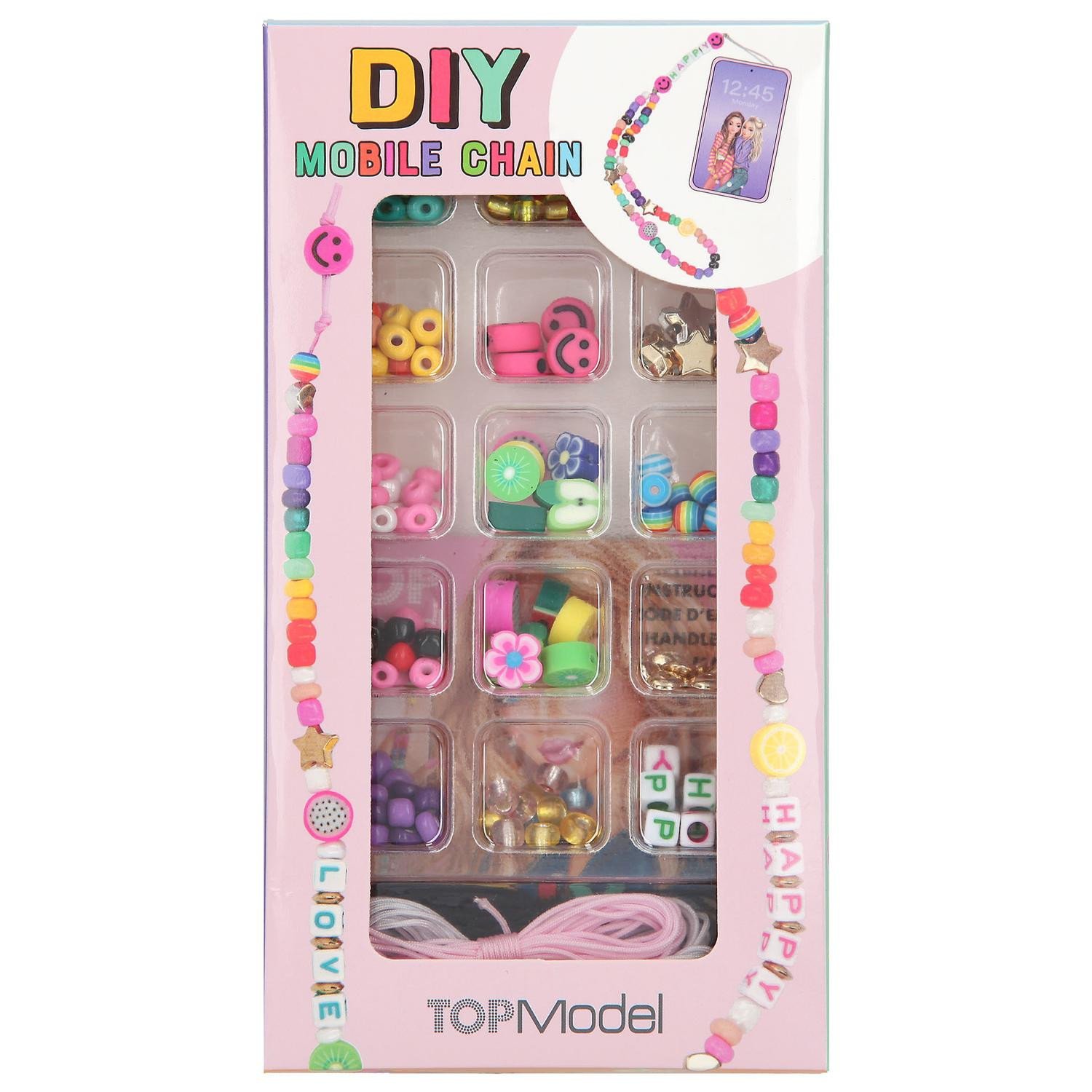TOPModel DIY Matkapuhelinketju