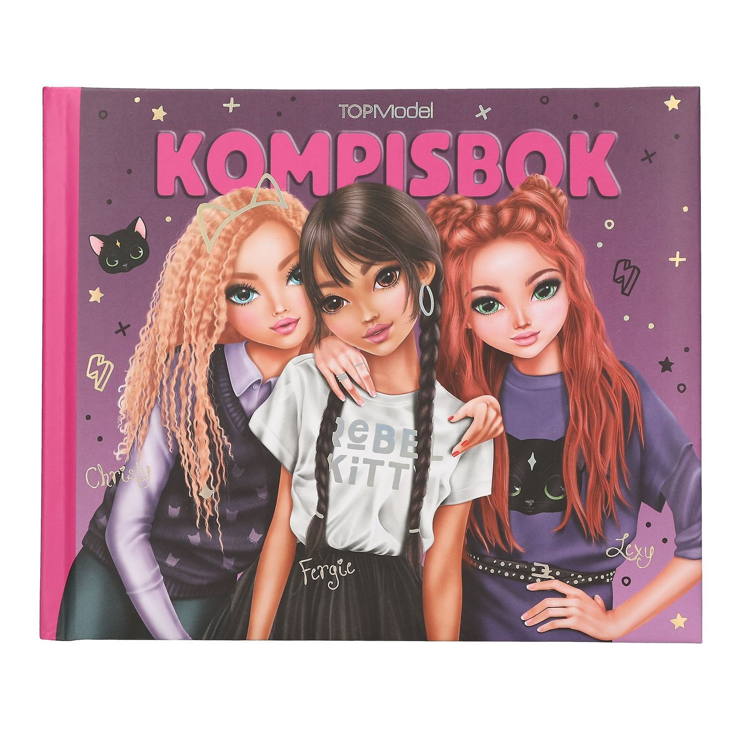 TOPModel Kompisbok Rebel Kitty SE