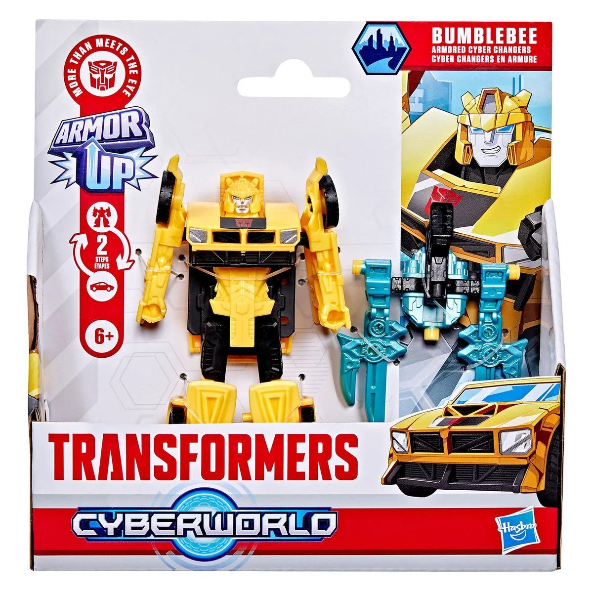 Transformers Cyberworld Armor Up Bumblebee