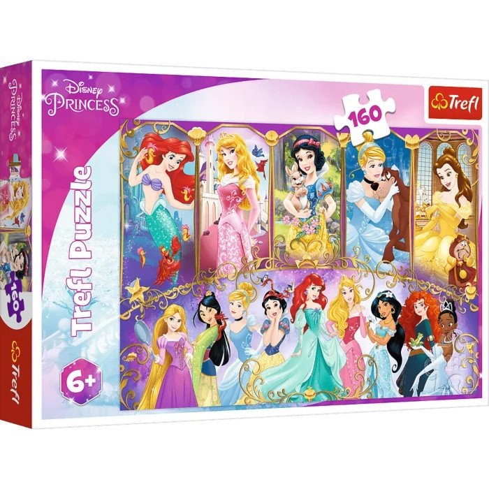 Trefl Disney Princess Palapelit 160 kappaletta 15407