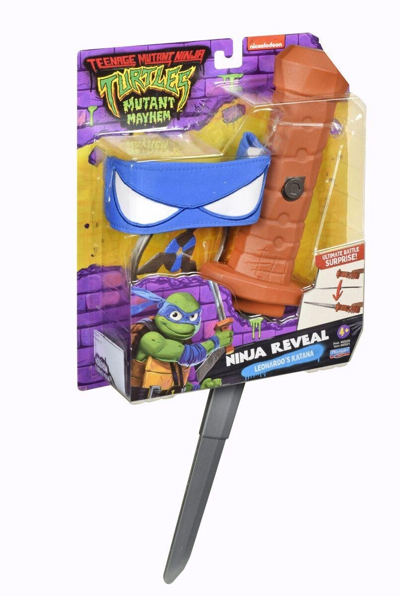 Turtles Mutant Mayhem Ninja varusteet Leonardos Katana