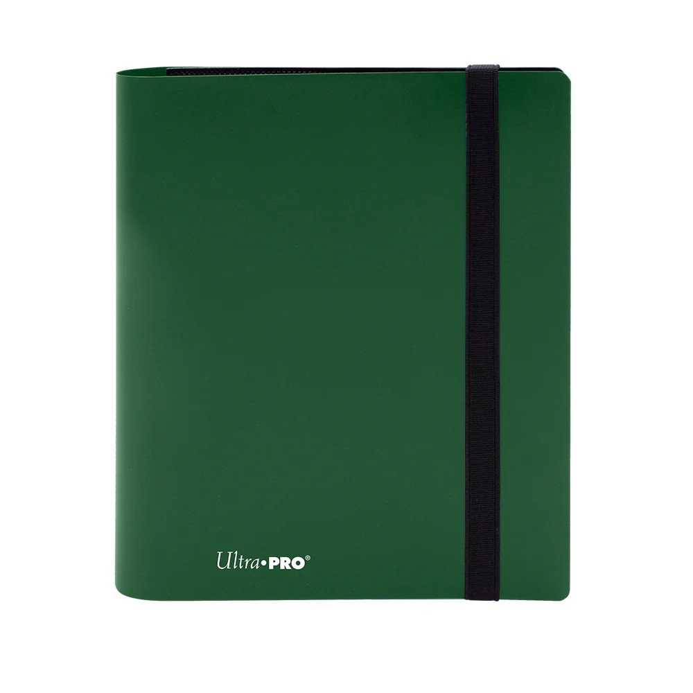 Ultra Pro 4-Pocket Pro-Binder Eclipse Forest Green